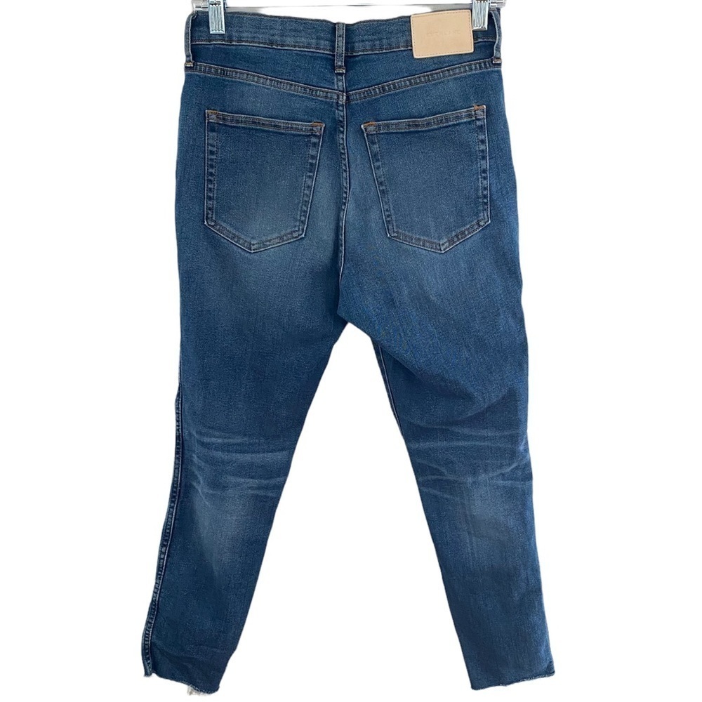 Everlane The Vintage Skinny Jean with Button Fly and Raw Hem Finish - Picture 3 of 7